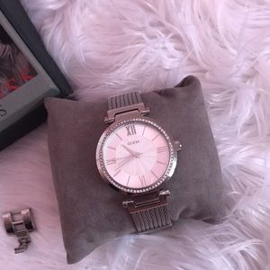 Silver Guess watch